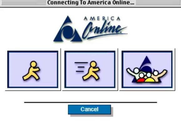 American online dialup