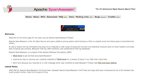 spamassassin tester